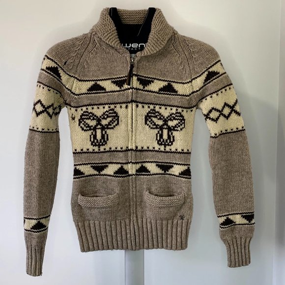 Aritzia TNA Zip Cardigan Sweater - Picture 1 of 9